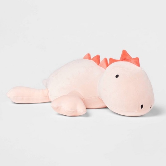 NWT Pillowfort Dinosaur Weighted Plush Throw Pillow - Picture 1 of 4